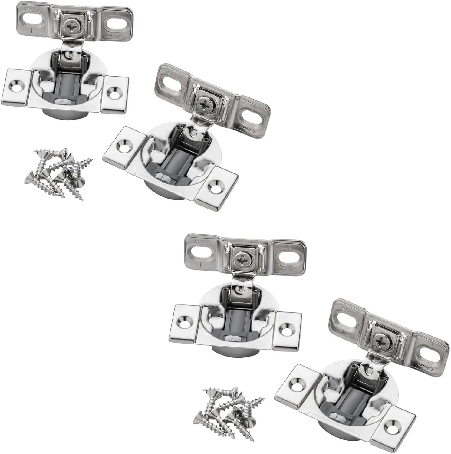 

Soft-Close Hinge for Face-Frame Cabinets with Deactivation Switch, 4 Pack