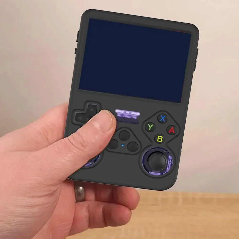 Siliconen hoes geschikt voor ANBERNIC R36S Handheld gameconsole Siliconen beschermhoes Antikras opbergdoos Soft Shell