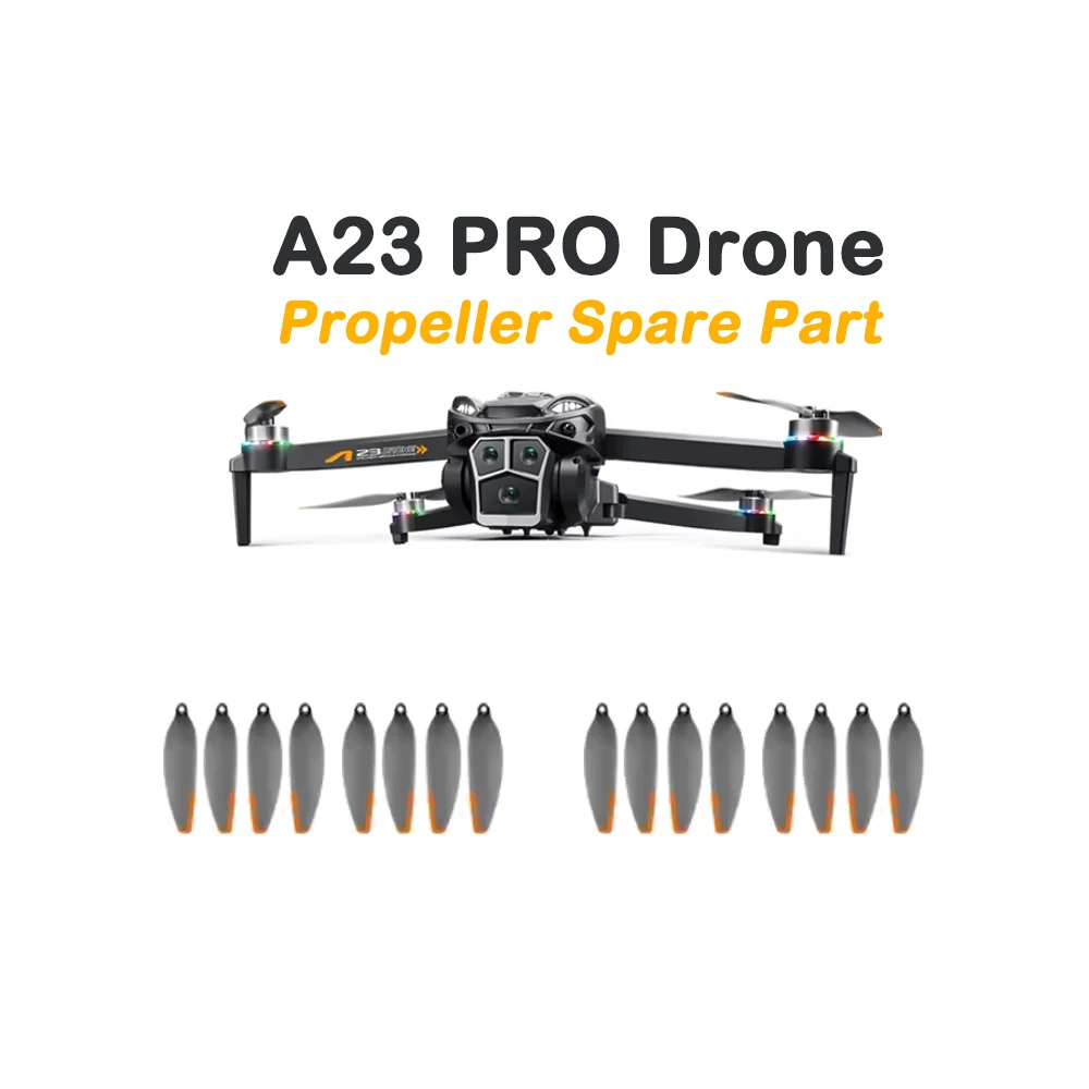 

A23 Pro Drone, оригинальная запасная часть для пропеллера A23PRO, лопасть крыла, часть кленового листа, аксессуар, 8 шт./компл.