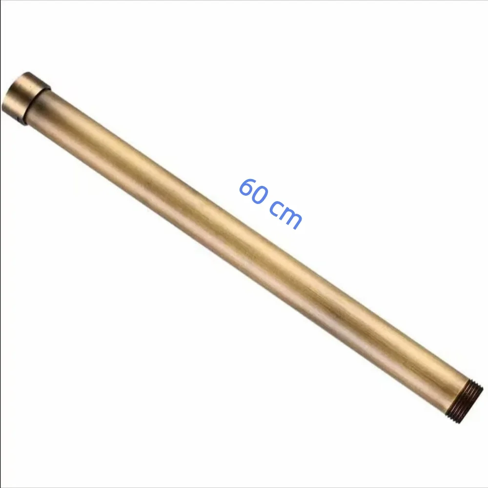 Antique bathroom shower extension rod and height rod, shower accessories