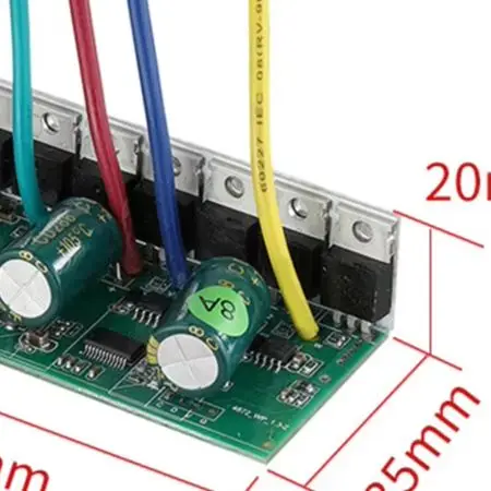 For 3-inch DC Pumps 48V 60V 72V Pump Control Board For Pump Repair for 8a for 9a for 13a Efficient Pump Control Board Relay