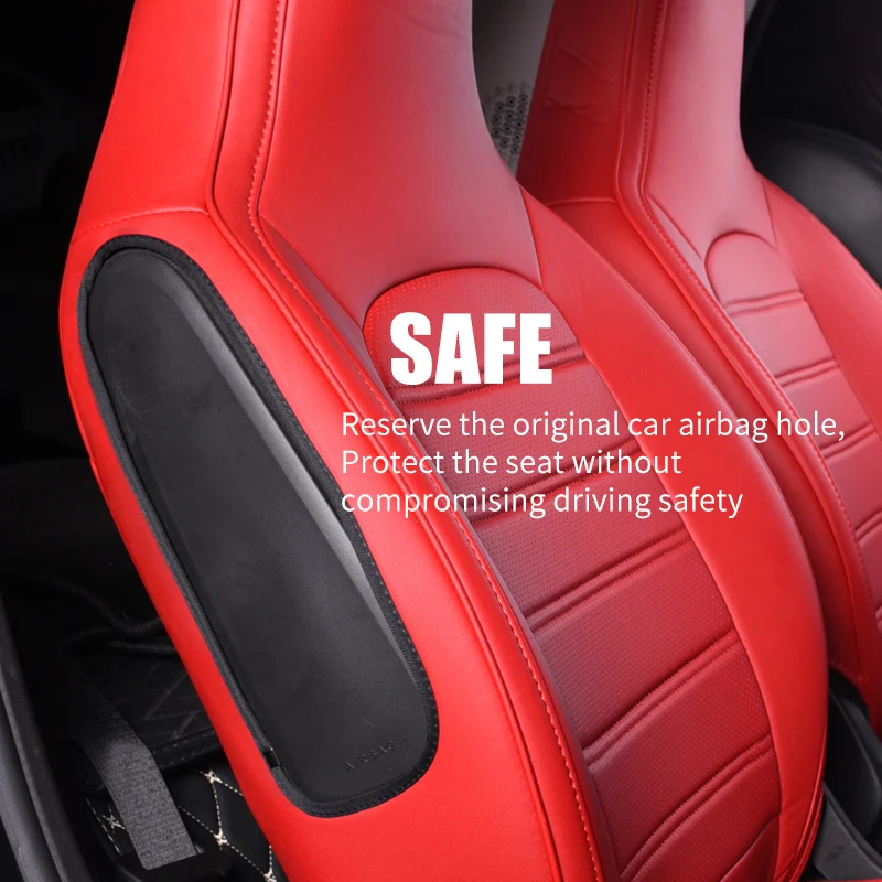 Car Seat Cover Leather Front Auto Seat Cushion Covers Protector for Smart 453 Fortwo Car Styling Interior Accessories Pad Mat