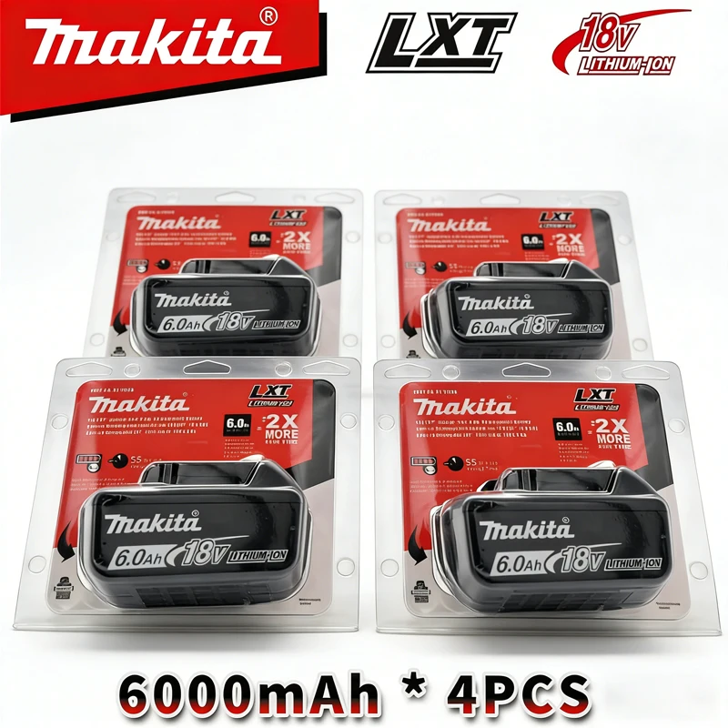 

original Makita battery 18V 6.0Ah rechargeable battery,replacing Makita BL1830BL1840BL1850BL1860B, power tool batter 6000mAh