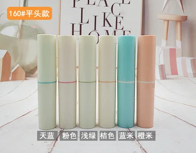 10-100 sztuk NOWA moda 3.5g tubka na szminkę DIY tubka na balsam do ust wysokiej jakości japońskie plastikowe puste rury tubki kosmetyczne hurtownia