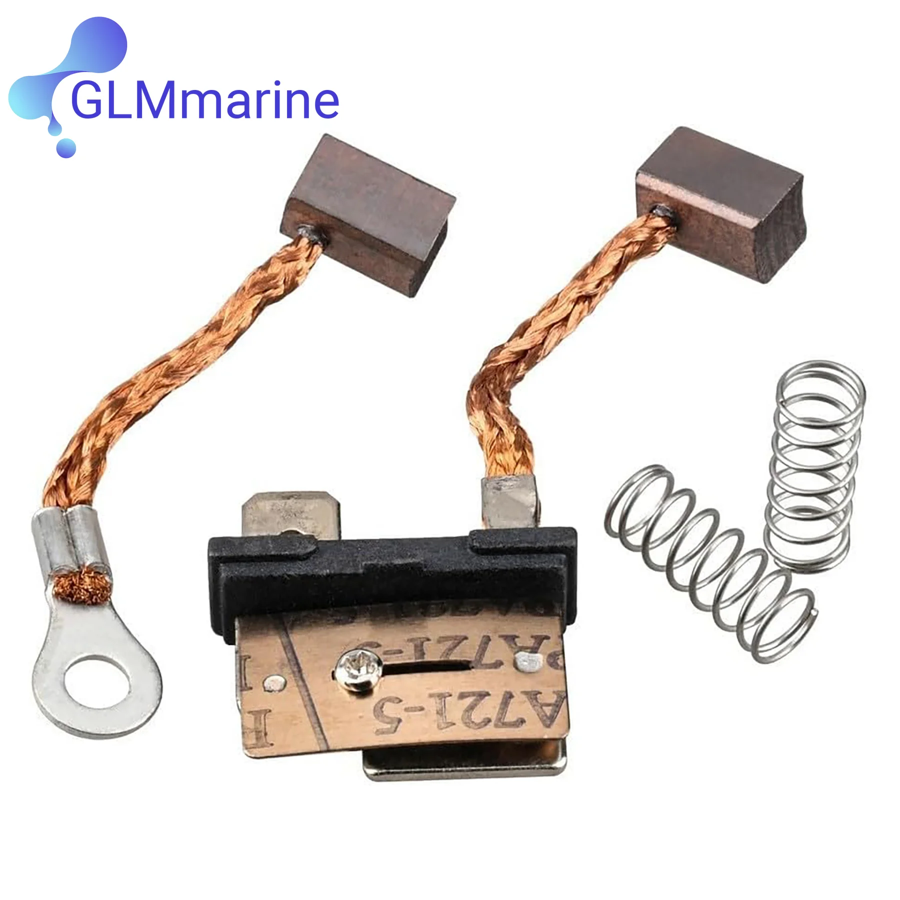 Breaker Comp Carbon Brush Set 64E-43892 for Yamaha Outboard Motor Trim Tilt 115 130 150 155 175 200 225 250 HP 64E-43891