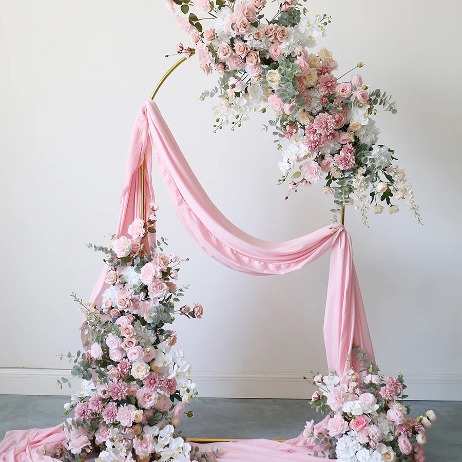 

Wedding Decoration Custom Blush Pink Rose Arch