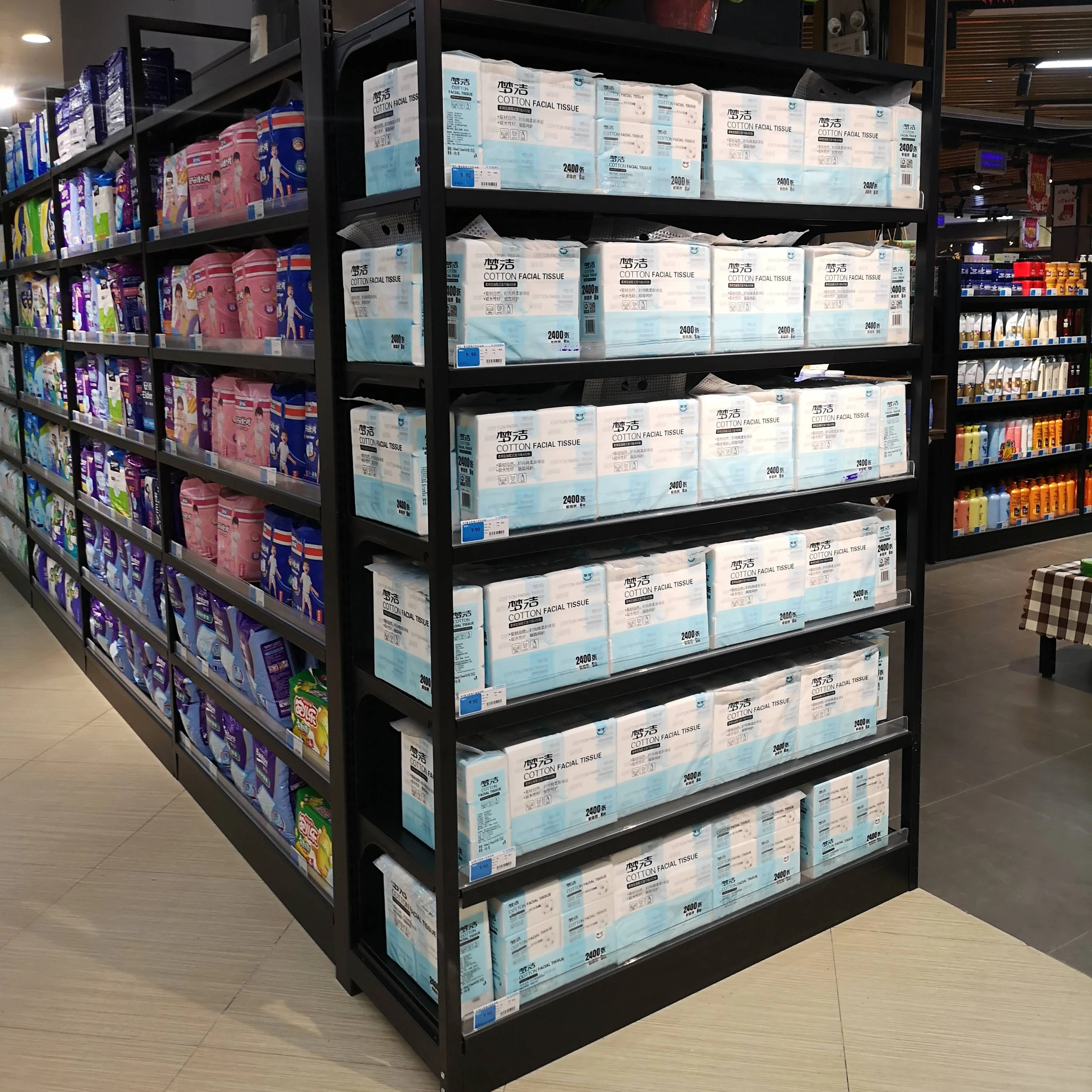 Supermarket Racking Retail Display European Style Supermarket Shelves Steel Supermarket Shelf