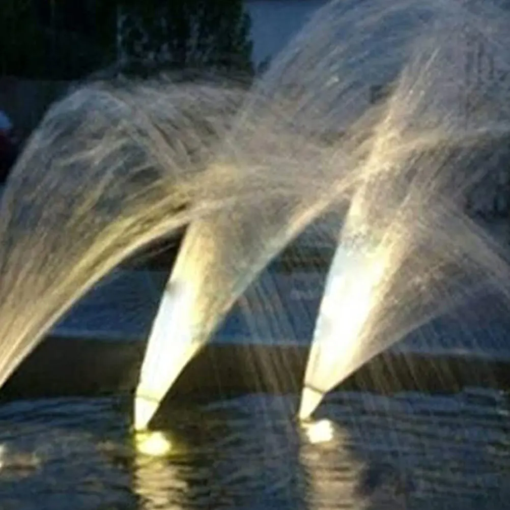 

Форсунка для фонтана в форме веера, из прочной меди, с кристально чистым распылением воды, аксессуар для садового фонтана