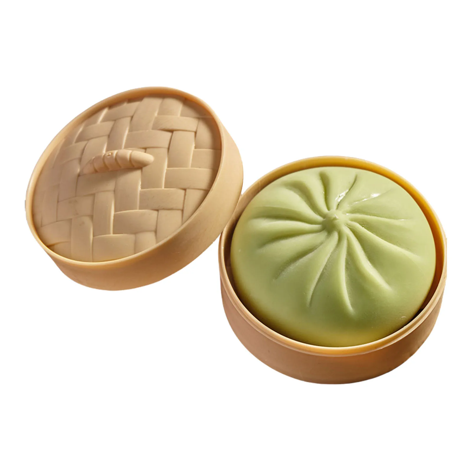 ของเล่นบันเบา บอลบีบสโลว์รีบาวด์ รูปทรงอาหาร พร้อมกระติกนึ่ง ของขวัญวันเกิดและวันหยุดสำหรับเด็ก ผู้มีภาวะออทิสติก และสมาธิสั้น