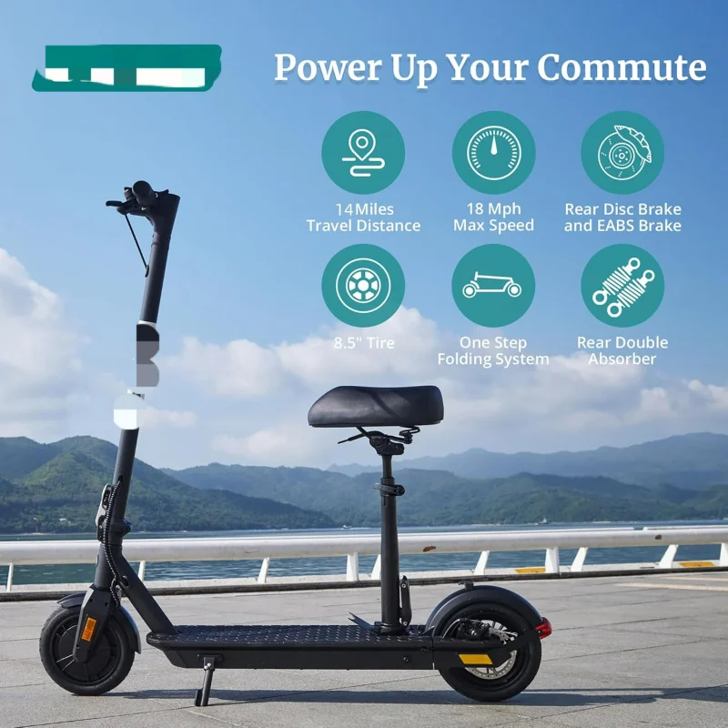 AQGotrax Adults Electric Scooter,8.5