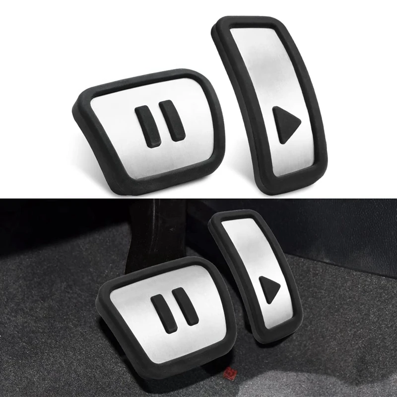 Car Brake Accelerator Pedal Cover For VW ID.4 ID4 2021 2022 2023 Replacement Parts Anti Slip Foot Pedal Cover