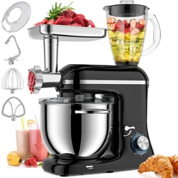 Kitchen Appliance Cake Aid Planetary 5.5/6/7/8l Dough Baking Mixer Machine Food Batedeira Home  Stand Mixer Food Mixers