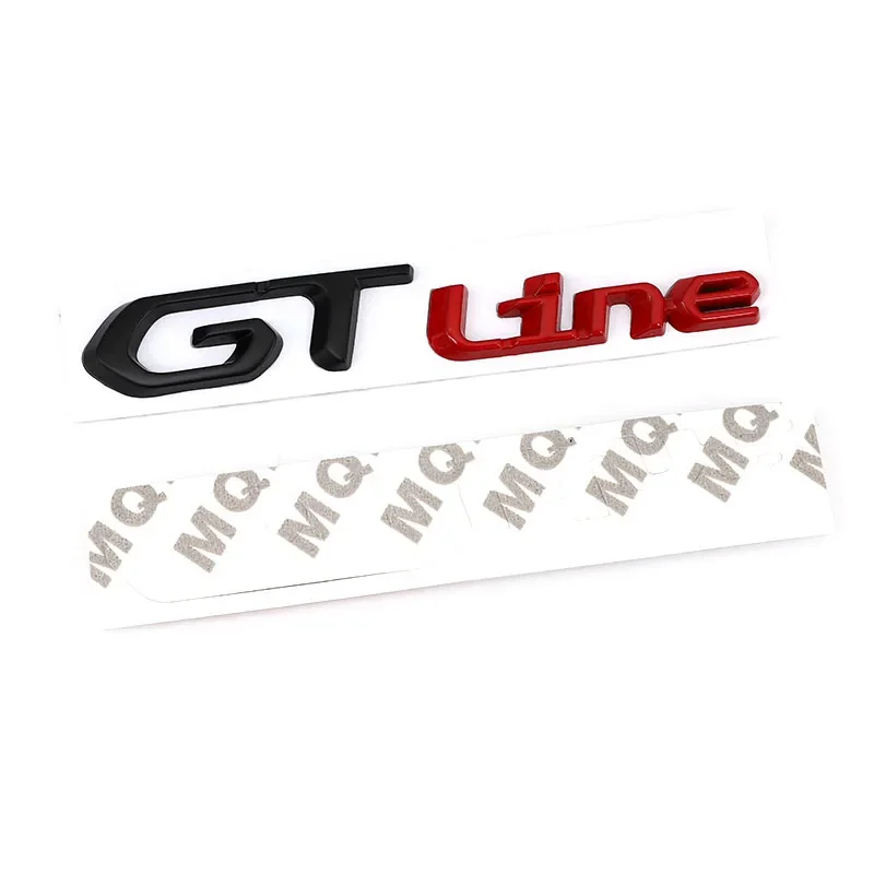Car Stickers Rear Tail Trunk Badge Body Side Decals for KIA GT Line CEED CERATO KX3 K7 SPORTAGE STINGER Stonic VENGA Morning view 3