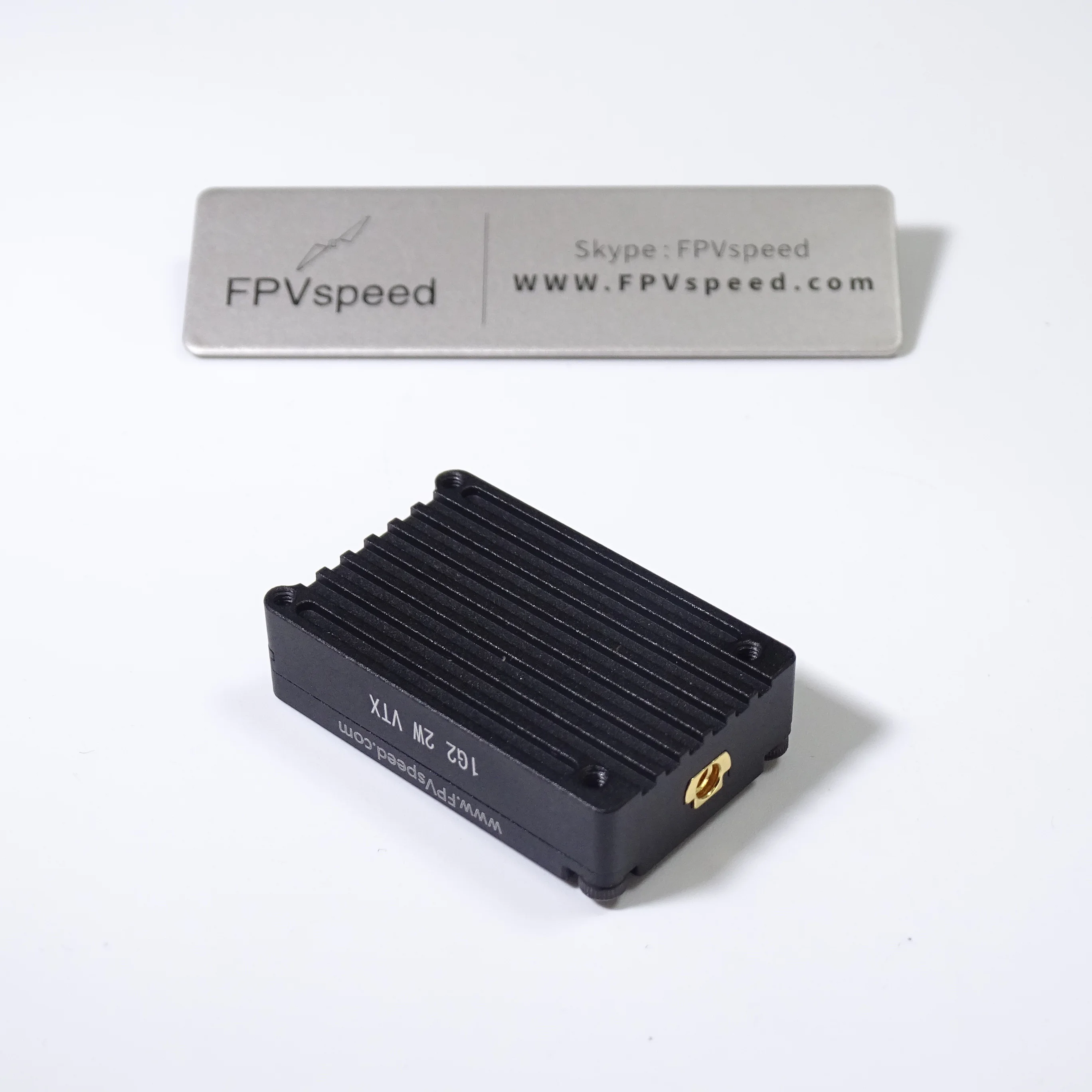 FPVspeed VTX-S3 2W 1.2/1.3GHz Long-Range Image Transmitter with 30.5 x 30.5mm Flight Tower Mount