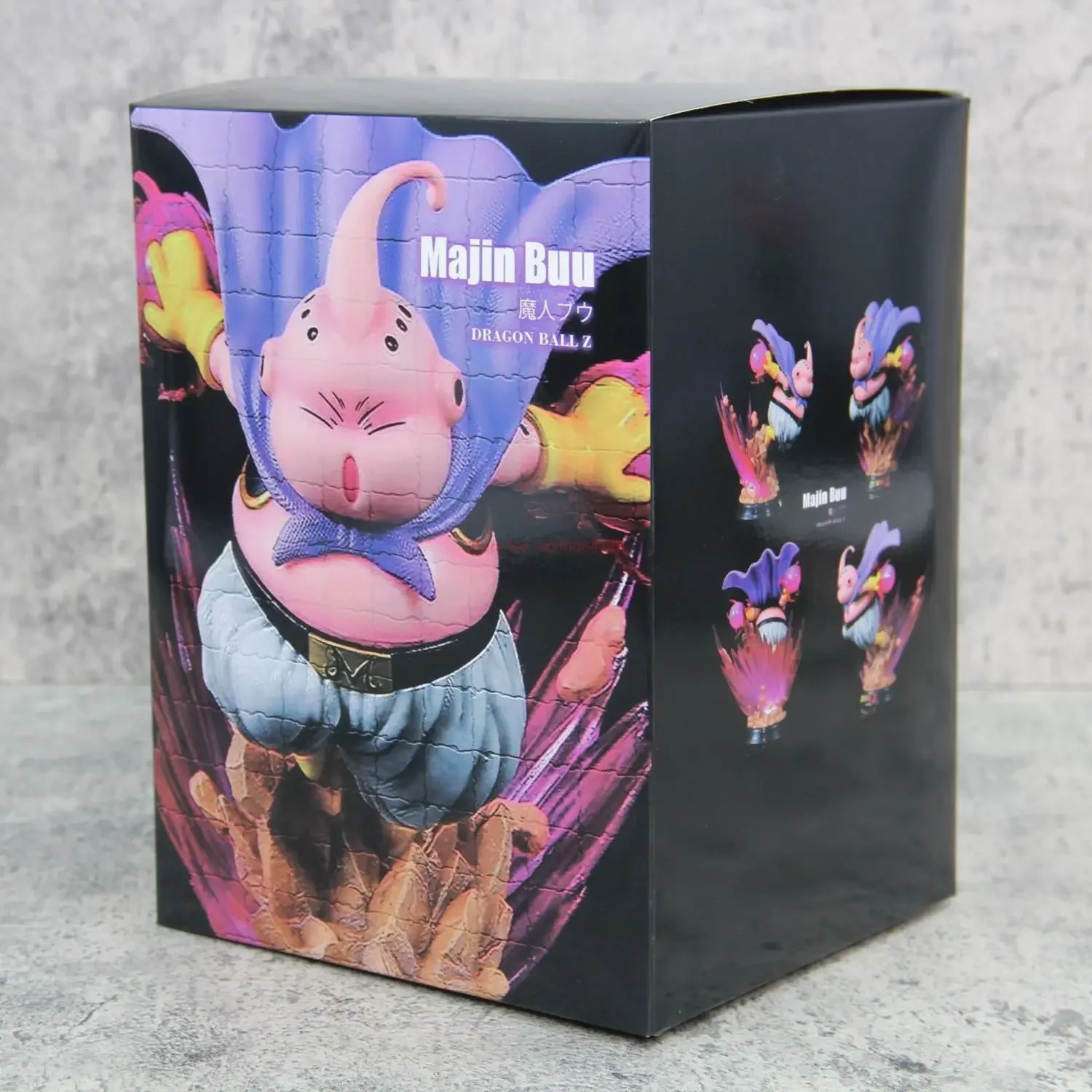 Anime Dragon Ball Gk Majin Buu Figura dos desenhos animados, Luminous PVC Estátua, boneca modelo, Collectible Ornamento Brinquedos, presentes de aniversário infantil