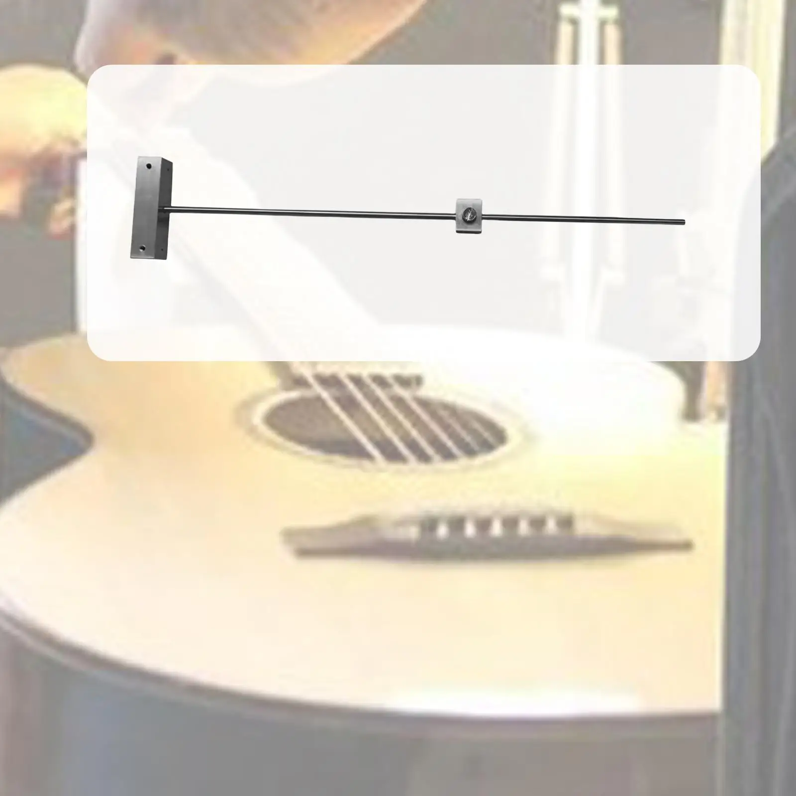Guitar Code Rangefinder Precise Chord Length Measuring Device Bridge Installation Tool for Luthier Repair Tasks