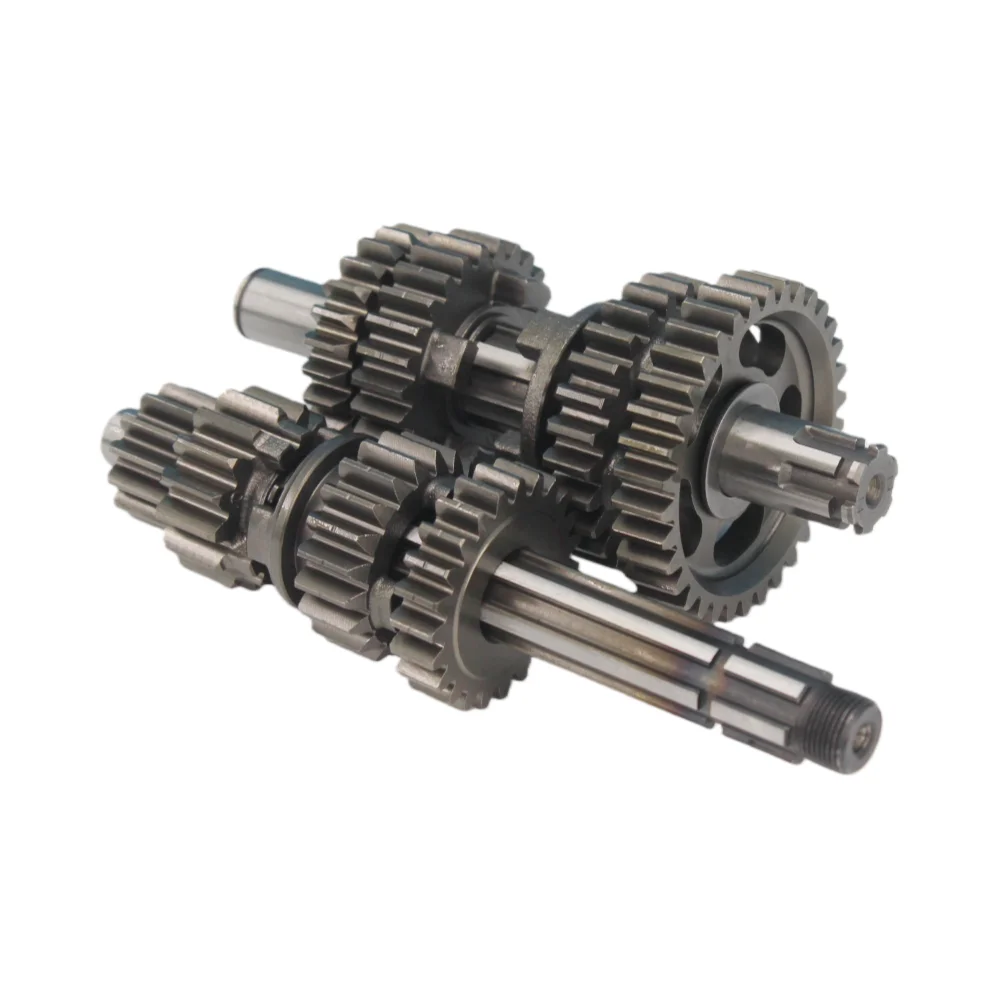 Motorcycle Engine Parts Daytona 190cc FSM 4 Gear Main and Counter Shafts DT190 Gear Box