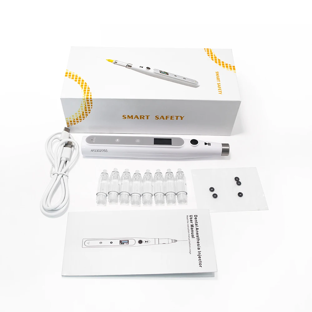 Electric Dental Painless Oral Local Anesthesia Delivery Device Dynamic Pressure Feedback Precise Control Drug Dosage Booster