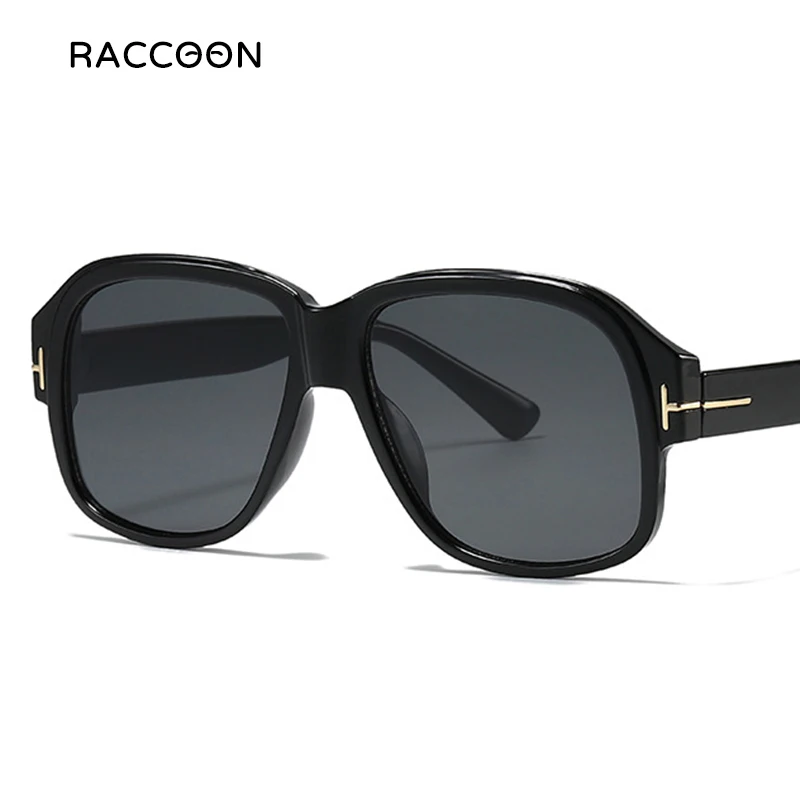 Fashion Tom Square Sunglasses Women Retro High Quality Luxury Brand Design Oversized Sun Glasses Men Punk Eyewear Trade Shades