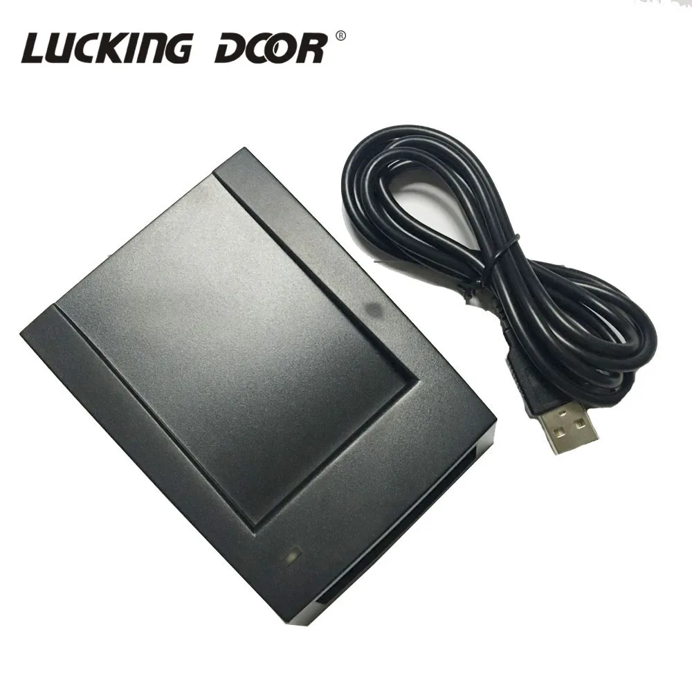 

13.56MHz IC Proximity Sensor Smart Card Reader Desktop no drive issuing device USB Inerface for Access Control