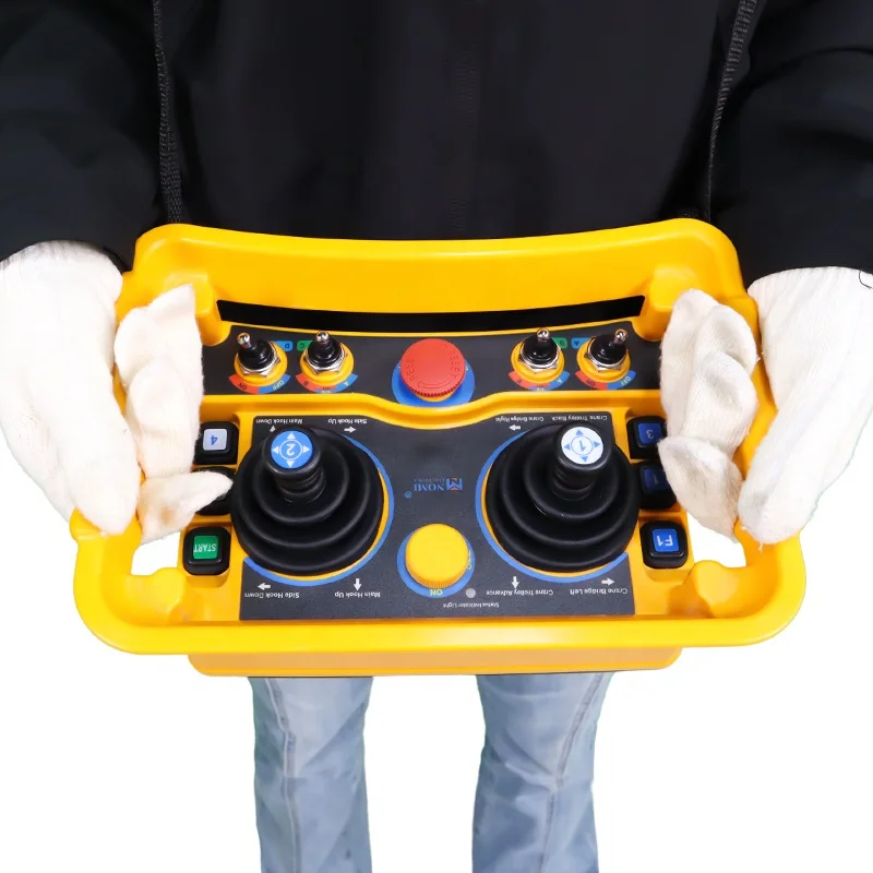 New Arrival Radio Overhead Crane Hydraulic Wireless Joystick Industrial Remote Control for Concrete Pump Truck