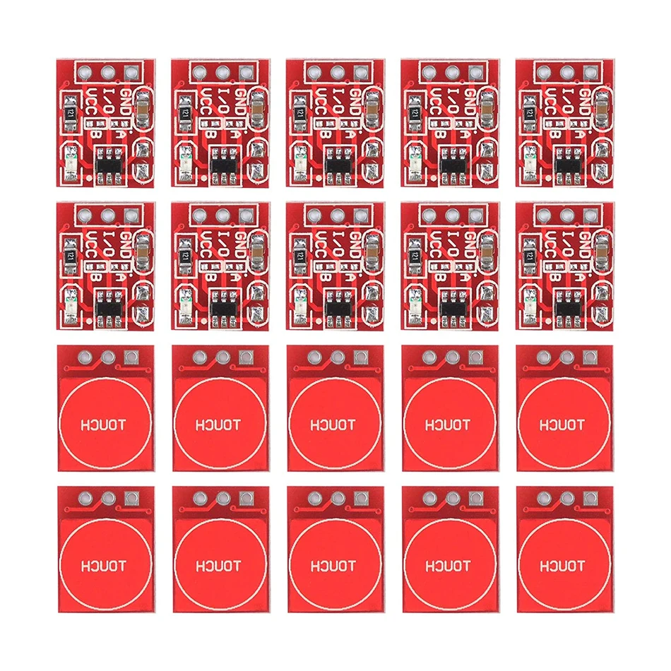 20/50/100PCS TTP223 Capacitive Touch Switch Button Sensor Module Self Locking for Arduino