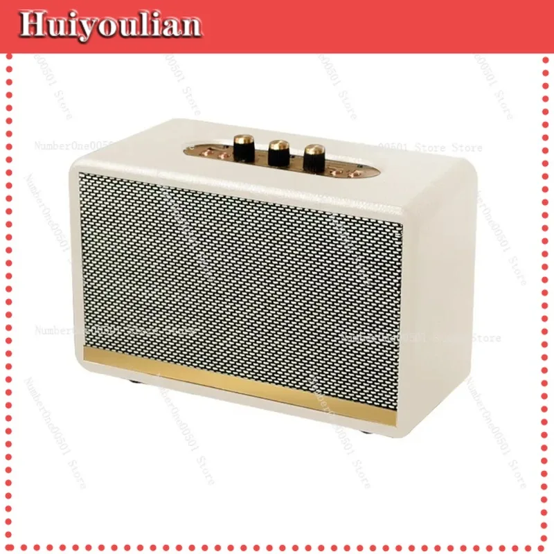 Home Bluetooth Speaker M18 Desktop Rock Retro Large Volume Model
