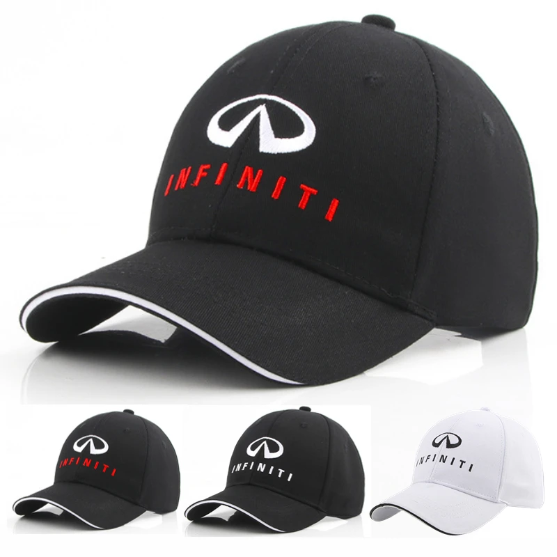 Modny haft dla mężczyzn Infiniti damskie do koszykówki czapki na świeżym powietrzu sportowe wędkarstwo Golf Snapback kapelusz przeciwsłoneczny na co