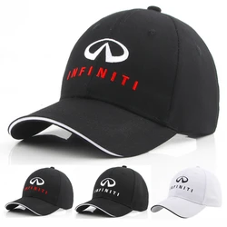 Modny haft dla mężczyzn Infiniti damskie do koszykówki czapki na świeżym powietrzu sportowe wędkarstwo Golf Snapback kapelusz przeciwsłoneczny na co dzień regulowany prezent