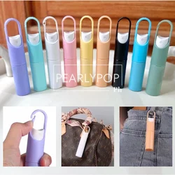 3PCS 20ml Mini Refillable Fragrance Hand Sanitizer Alcohol Hook Portable Bottle With Spray Pump Empty Perfume Container