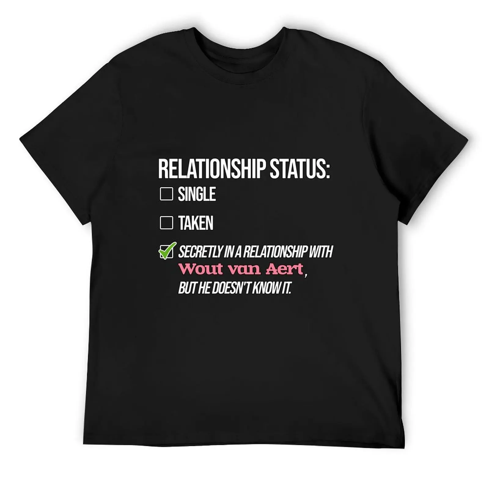 

Wout van Aert - Relationship T-Shirt kawaii clothes vintage plus size clothes shirts men graphic