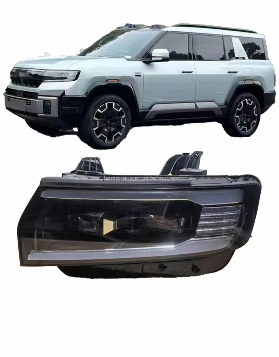 BYD Leopard 8 Genuine LED Headlights 36/72 Watt 6000K Temperature Original Factory Auto Parts New Plastic Material Left Right