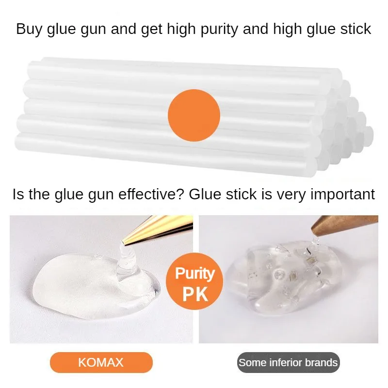 Imagem -04 - Mini Household Industrial Hot Melt Glue Gun Temperatura do Calor Thermo Ferramenta de Reparo Elétrico Uso 11 mm Glue Sticks 30 w 50 w 160w