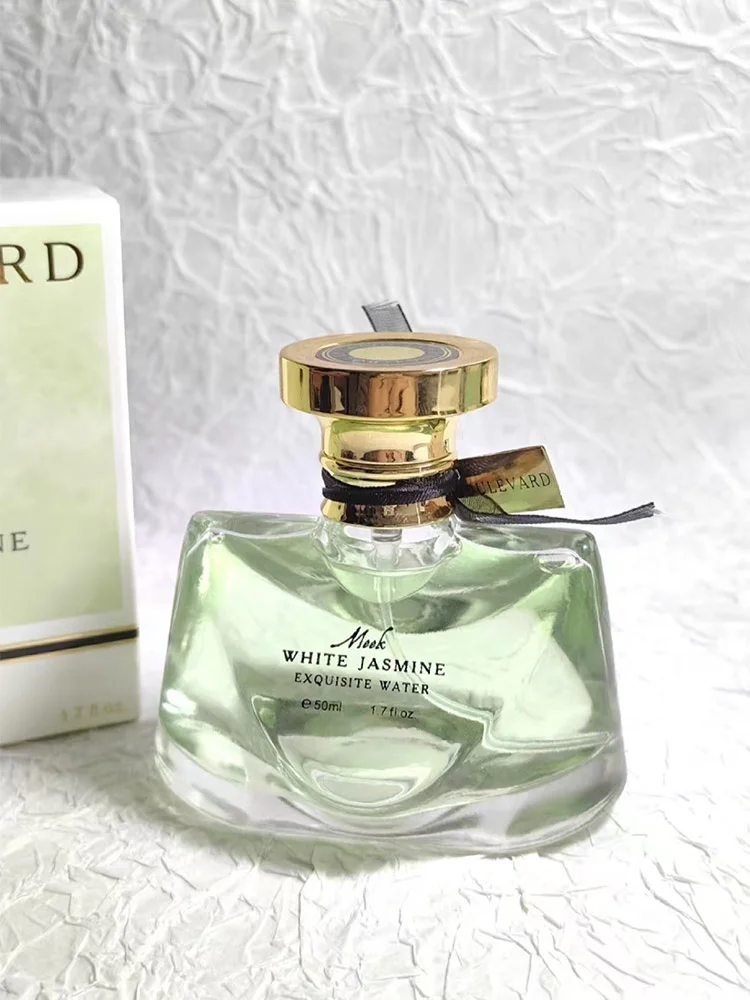 Parfum au jasmin de marque haut de gamme unisexe, parfum léger au jasmin frais naturel et au musc, parfum Floral durable, parfum de charme