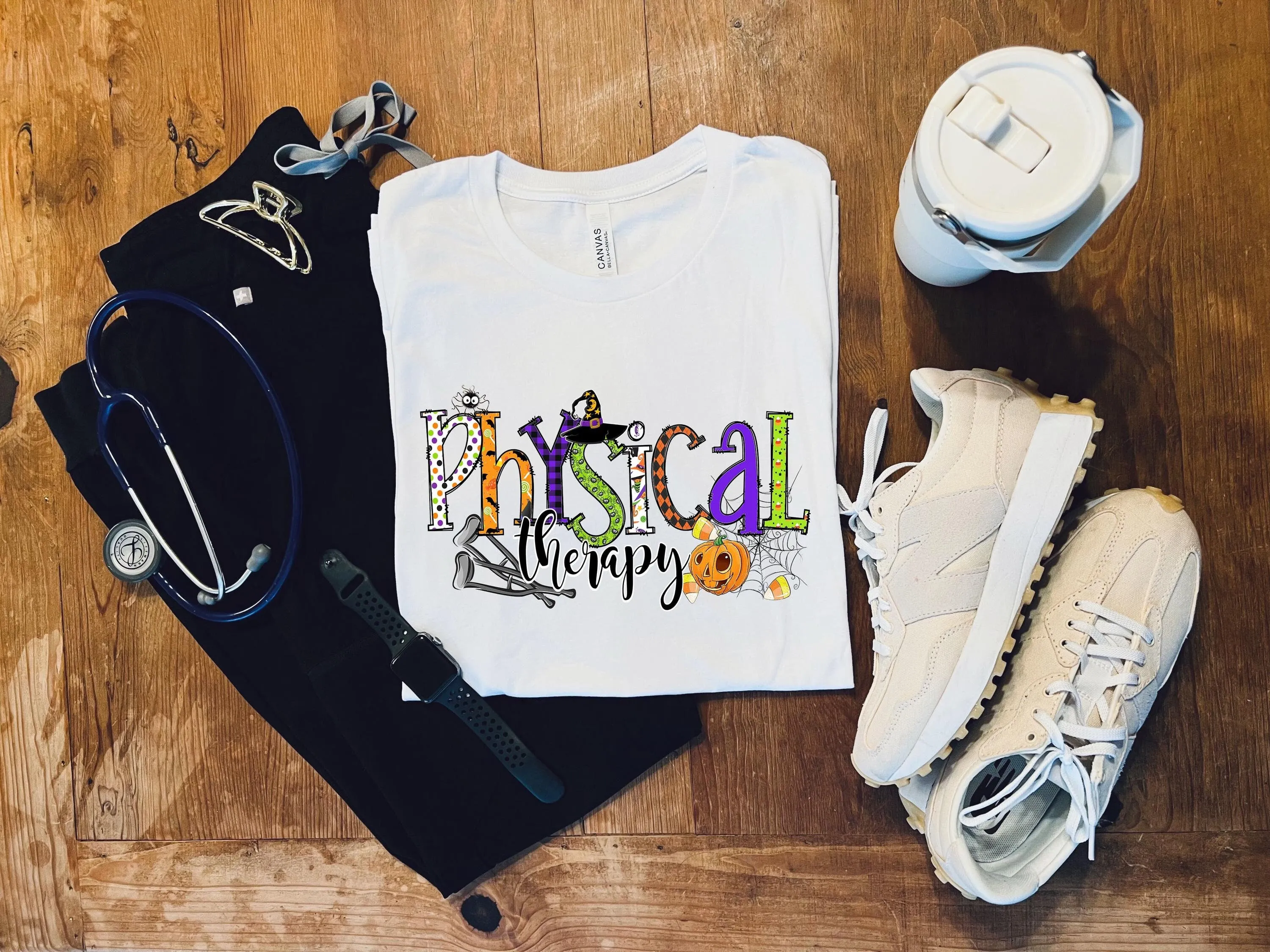 

Physical Therapy T Shirt Halloween PTA SweaT PT DPT