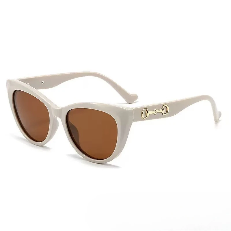 

2025 New Fashion Cat Eye Sunglasses Polarized High-End Catwalk Style UV400 Protection Live Broadcast Hot Selling Luxury Shades​​