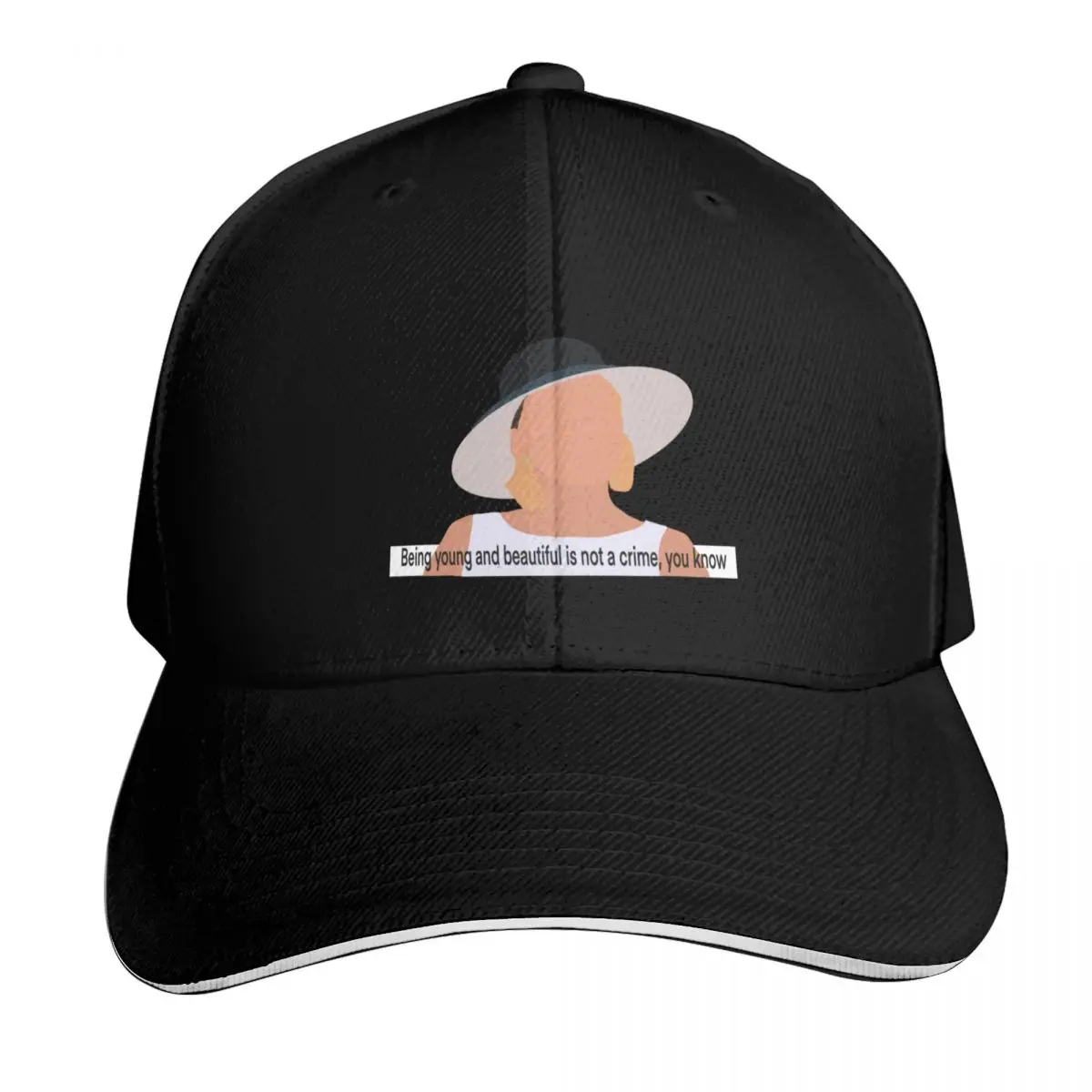 Citation de Meredith Blake de la série The Parent Trap : être jeune et belle n'est pas un crime, vous savez ? Casquette de baseball, chapeau de golf pour homme et femme.