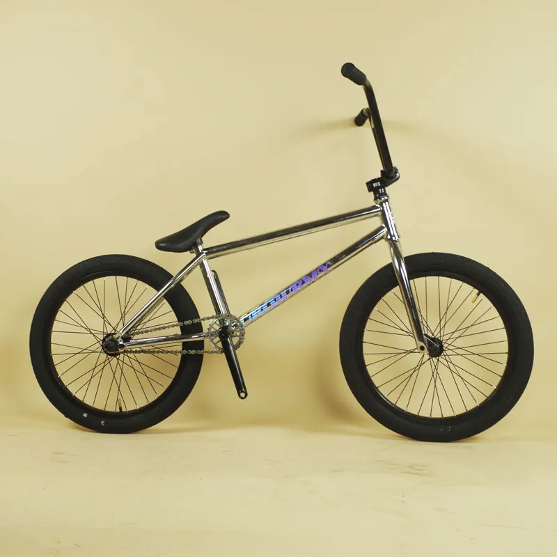 CrMo BMX Bike Small Wheel Off-Road Extreme Stunt Performance Bicycle for Racing Riding 120 Sound Hubs, Full Bearings