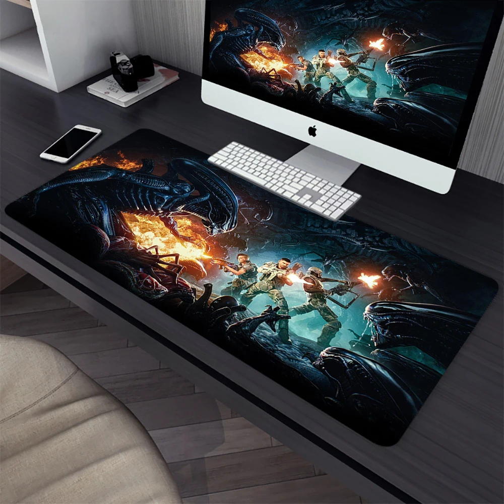 Aliens Fireteam Elite Large Gaming Mouse Pad Computer Mousepad PC Gamer Laptop Mouse Mat Office Mausepad Keyboard Mat Desk Pad