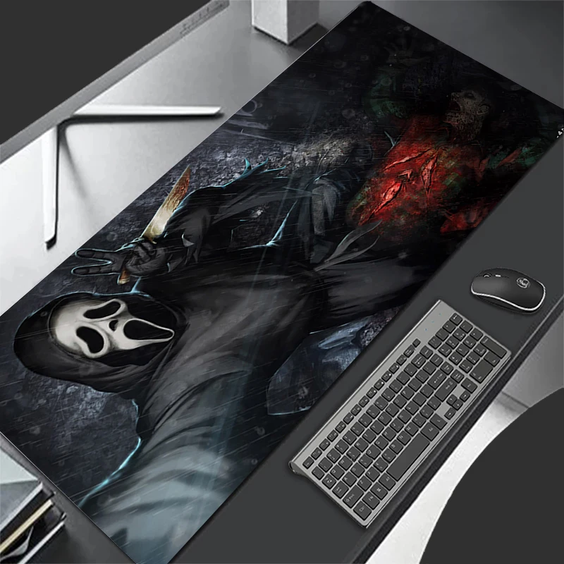 XXL Mouse Pad 800x300 D-Deads B-By D-DaylightS Black Mousepad Office Soft Table Mat Laptop Gaming Large Mouse Mat Anime Deskmat