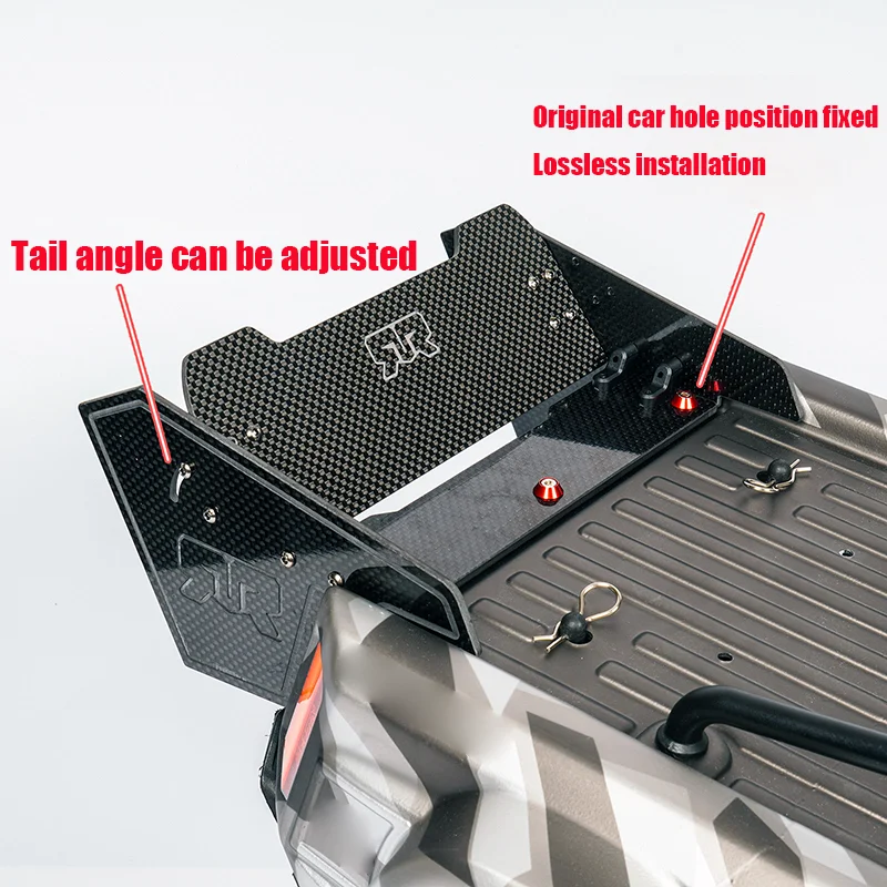 

Carbon Fiber Rear Wing for 1/7 ARRMA INFRACTION Model RC Truck Car
