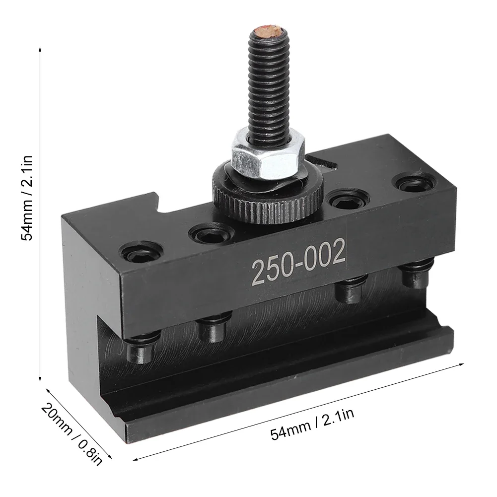 250-001 Quick Changing Tool Post Quick Changing Tool Post CNC Turning HighCarbon Steel Lathe Tool Holder Tool Holder