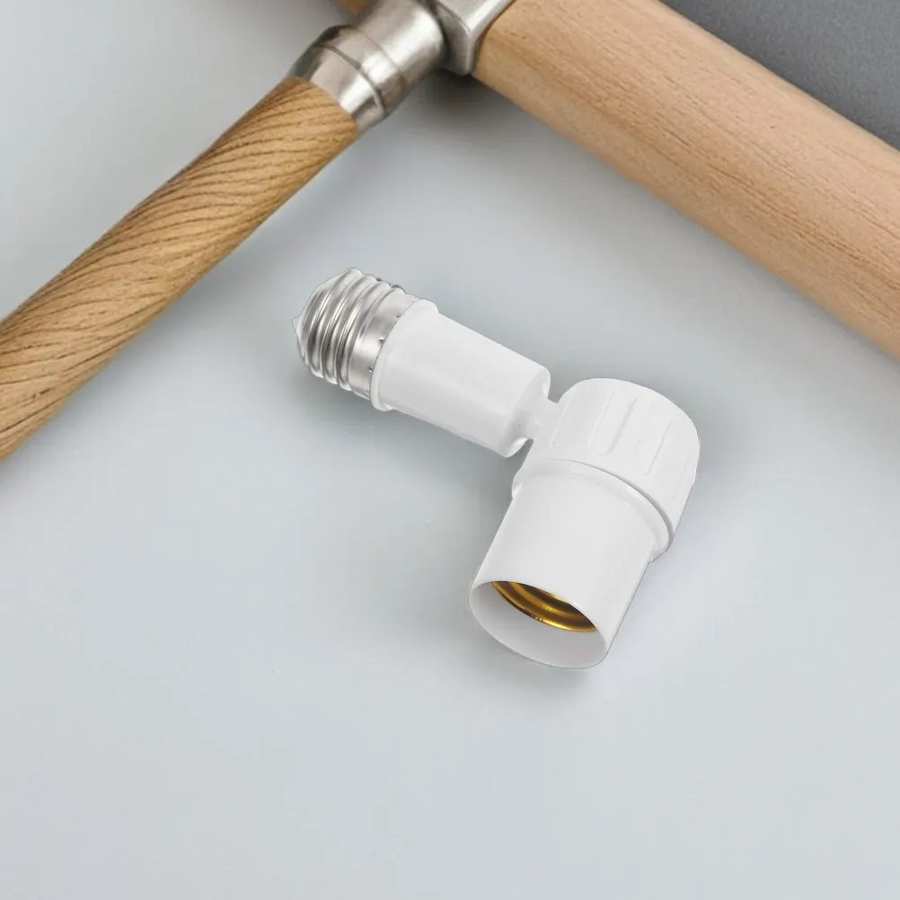E27 Bulb Socket Extender 3 Pack Adjustable Flexible Lamp Holder Adapter for Home Hotel Dorm Lighting