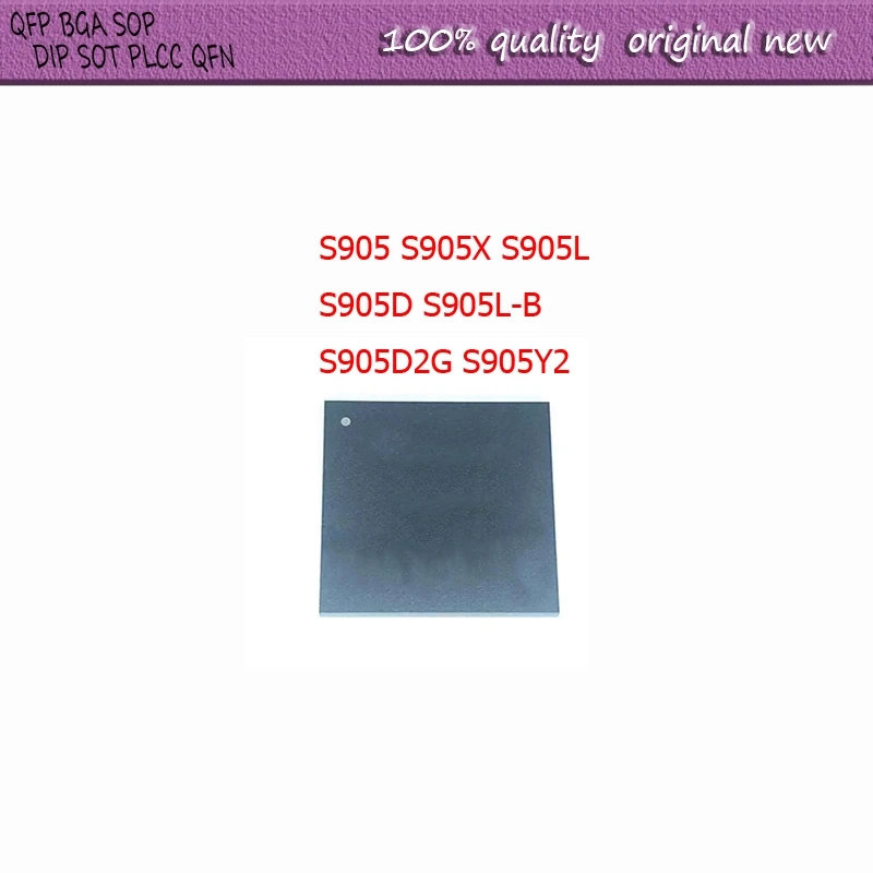 New 2PCS cpu Processor BGA  S905 S905X S905L S905D S905L-B S905D2G S905Y2