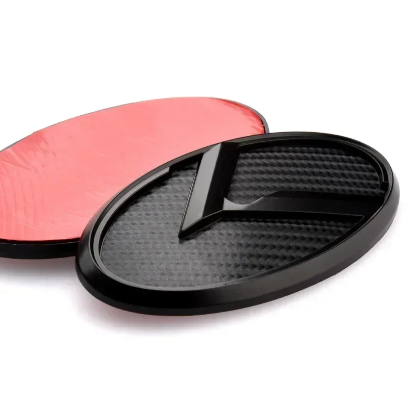 شعار السيارة الأمامي بغطاء رأس السيارة الخلفي ، ملصقات شارة الشعار لكيا سبورتاج ، سورينتو ، أوبتيما ، فورت ، ريو ، ستينجر ، K5 ، 3D ، ABS K ، 1 ood #3