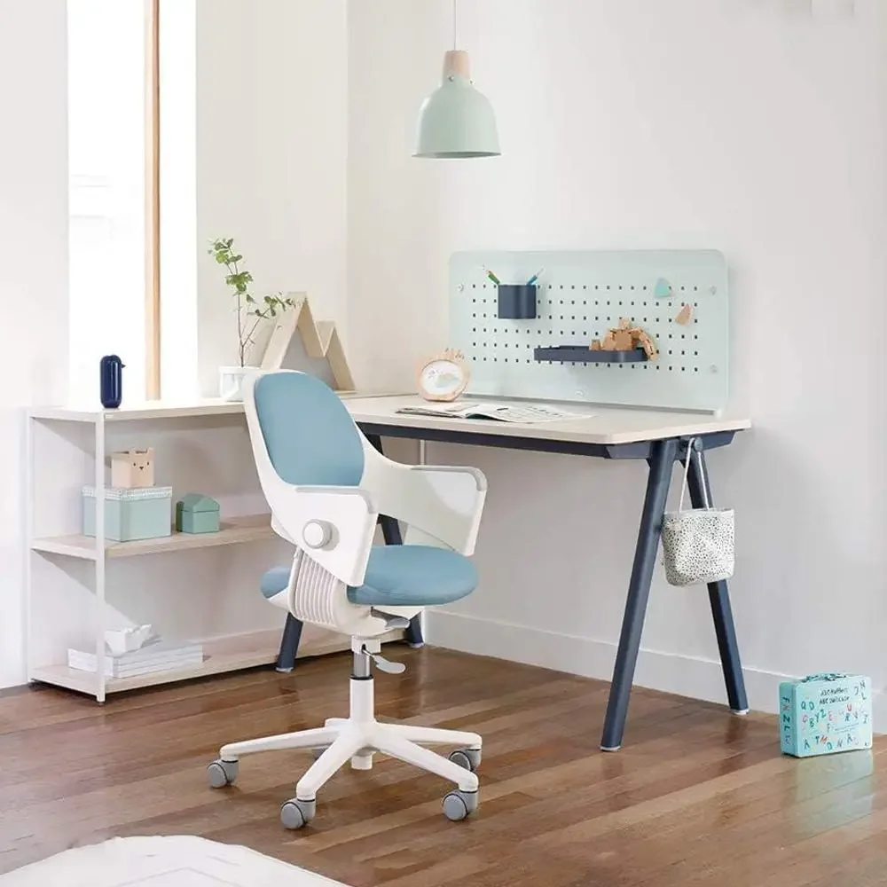 SIDIZ Ringo Kids Desk Chair : Ergonomic Kids Chair with Footrest, 4-Step Growing Function, Adjustable Seat Height, Sit-Locking