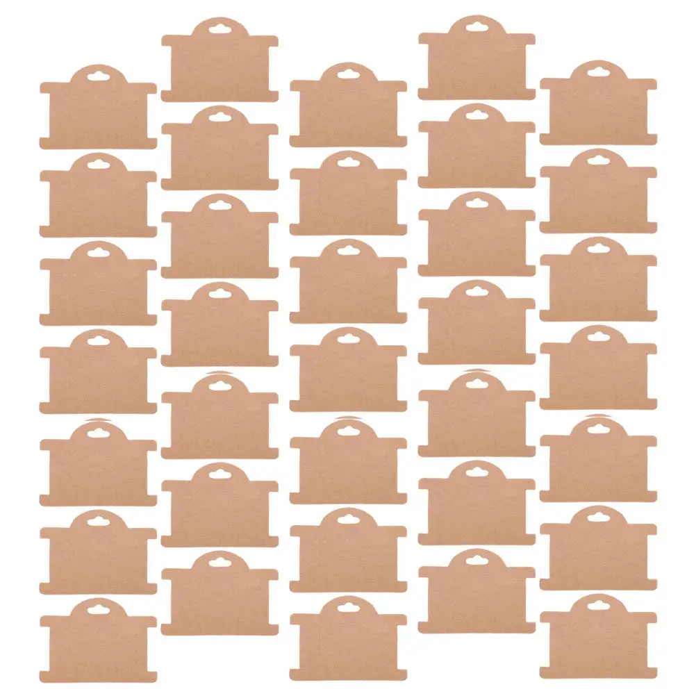 

50Pcs Jewelry Display Cards Bracelet Necklace Holder Durable Paper Storage Organizer for Selling Jewelry Cards for Selling