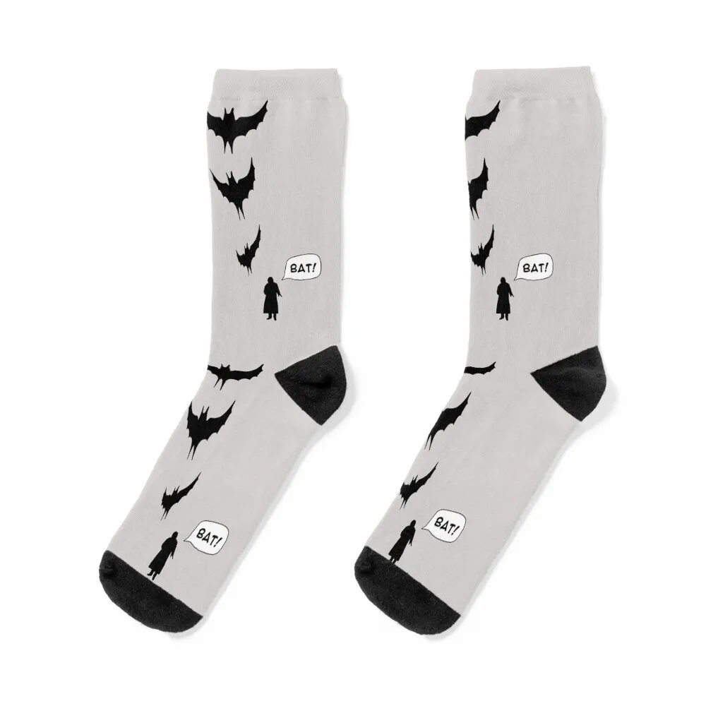 

Bat! Lazlo Cravensworth - What We Do In The Shadows Socks gifts hockey Novelties Run Women's Socks Men's