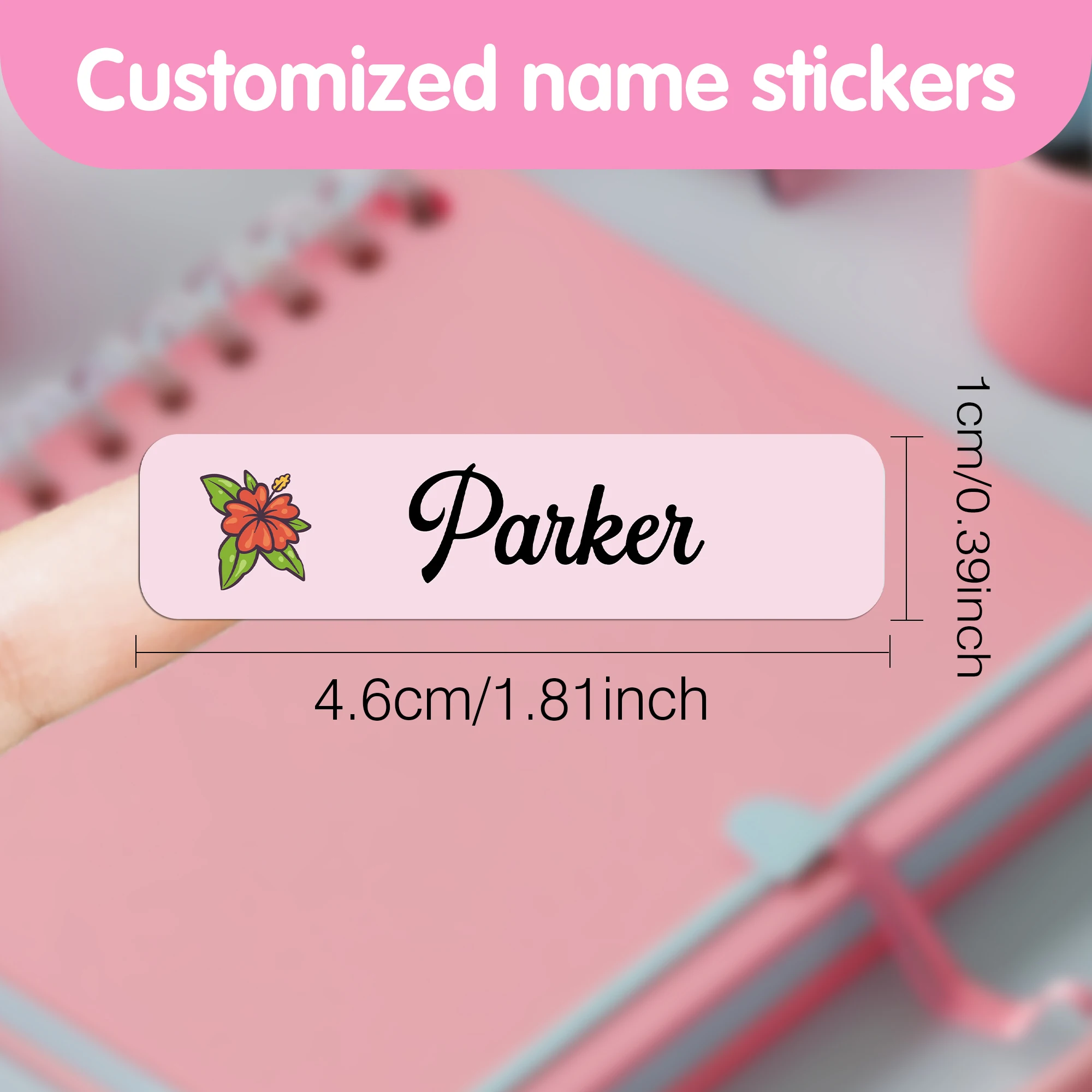 42/84/126pcs juice Cup Tag Pencil Tag Custom Label Personalized Patches For Uniforms, Sheets, Hats, Shoes, Backpacks Decoration