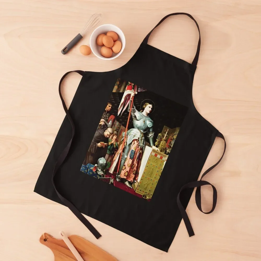 Joan of Arc, Jeanne d’Arc, The Maid of Orléans, 1854 Painting Apron painting Hairdressing Hairdresser Accessories Apron